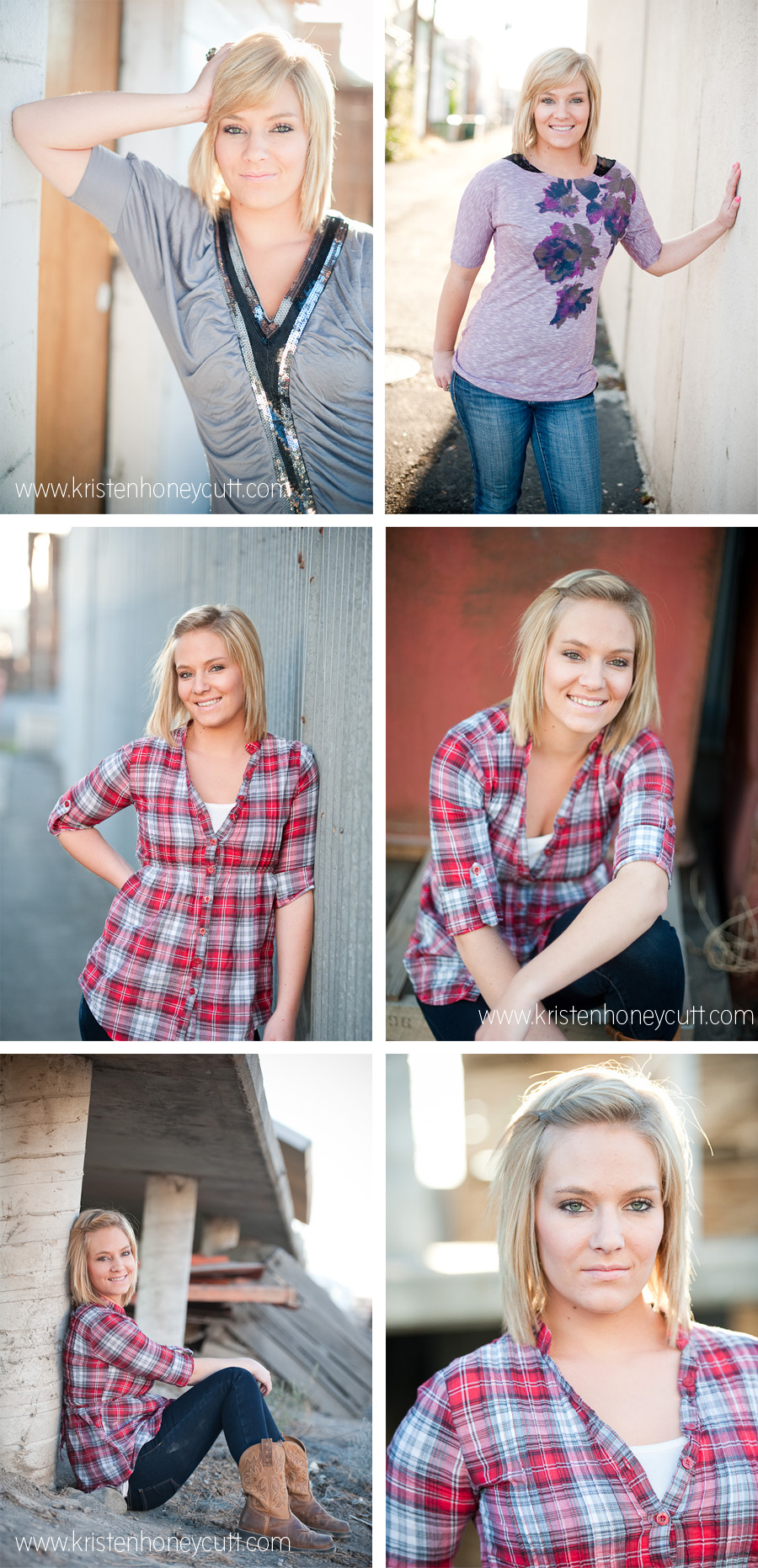 High school senior portraits by Mill Creek Photographer