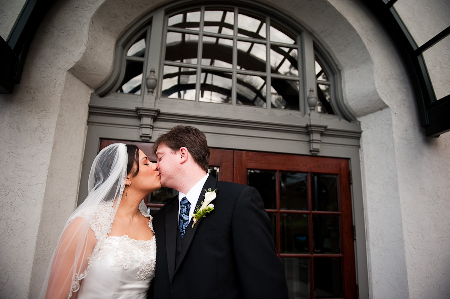 Bride and Groom at Seattle's Broadmoor Country Club