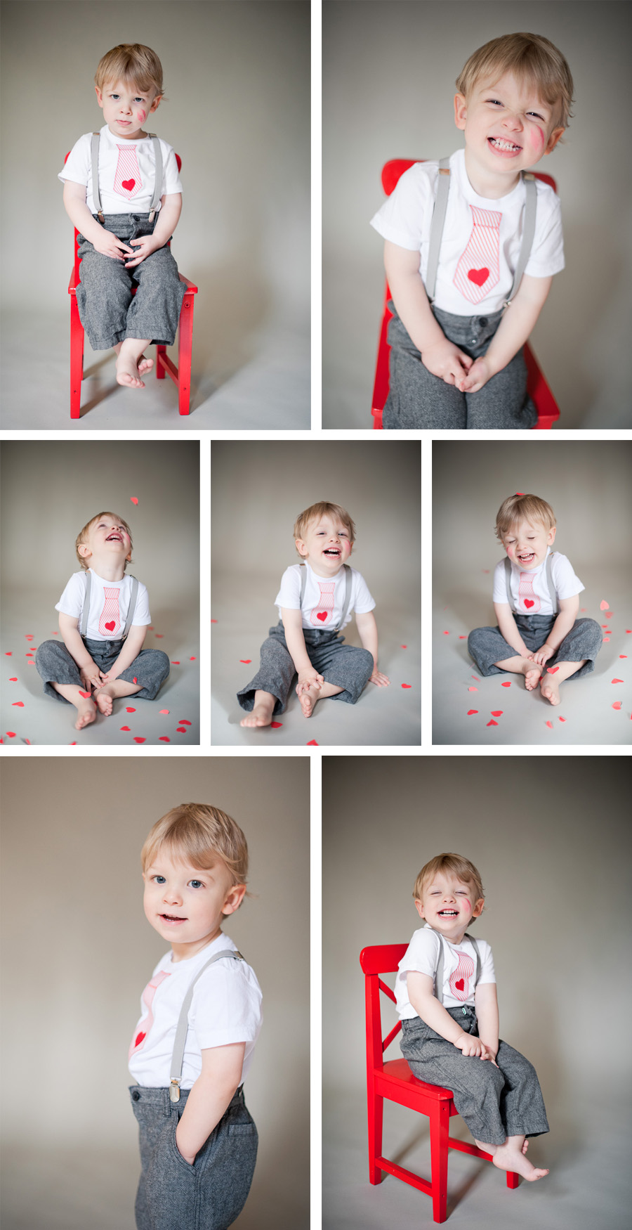 MIll Creek Child and Family Photographer does Valentine's Day session.