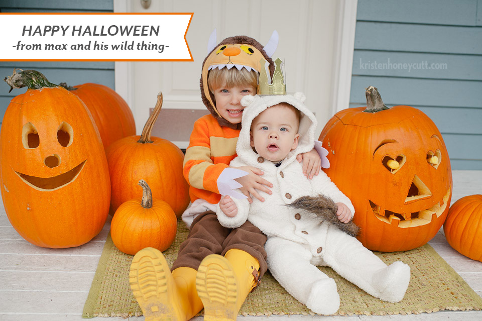 Cute Where the wild things are halloween costumes for baby and boy.  