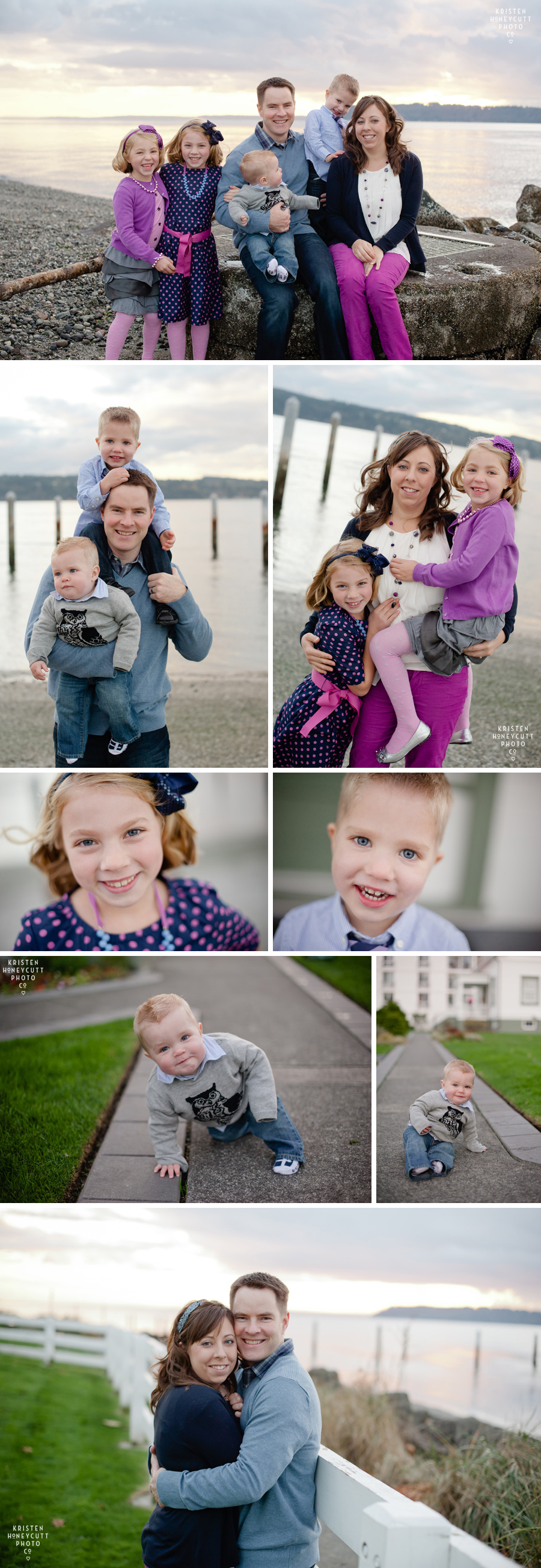 Mukilteo Washington Family Portraits by Seattle Photographer Kristen Honeycutt