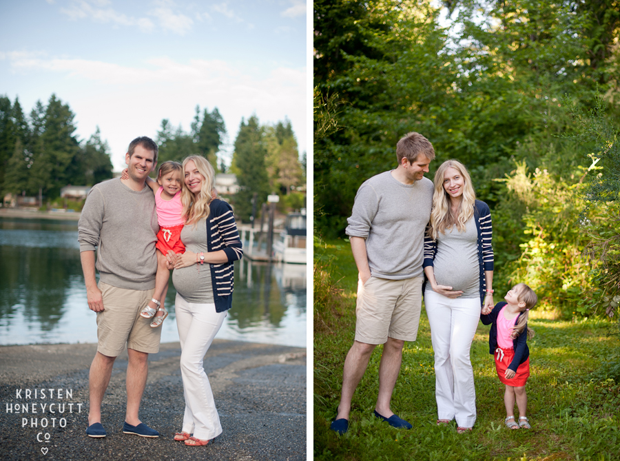nautical maternity session with Seattle Photographer